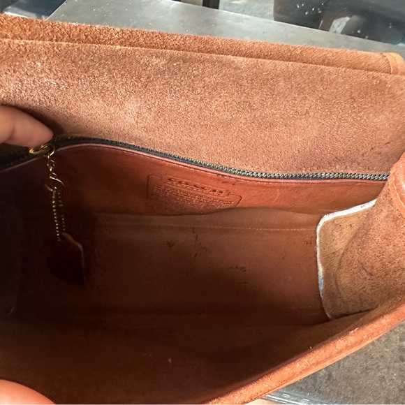 Vintage Coach Logan Willis Bag 9907 // Crossbody Bag Messenger Purse - Picture 7 of 10